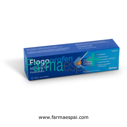 FLOGOPROFEN  50 mg/g Gel , 1 tubo de 60 g