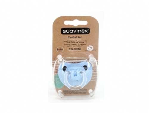 Suavinex Chupete Evolution Silicona Tetina Anatómica 0-6 meses