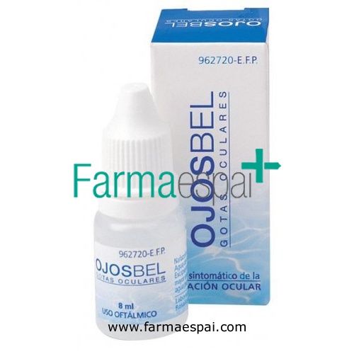 OJOSBEL GOTAS OCULARES, 0,30 mg/0,08 ml Colirio en solución , 1 frasco de 8 ml