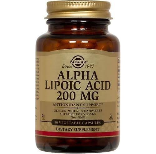 Solgar acido alfa lipoico 200mg 50 v