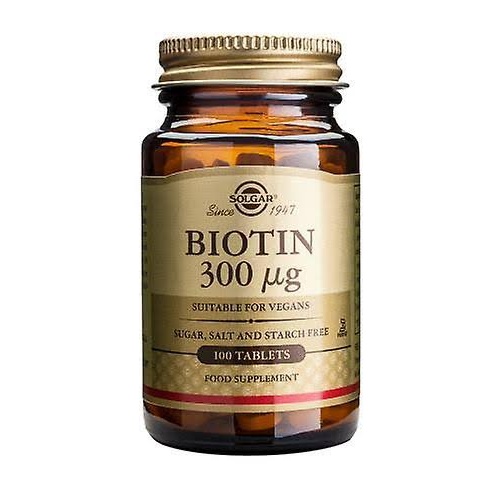 Solgar biotina 300 mcg 100 comp