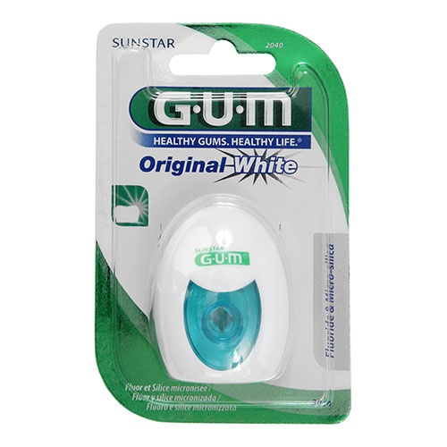 Gum-2040 original white - seda dental blanqueadora (30 m)