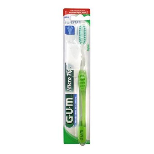Cepillo dental adulto - gum 470 microtip (mediano suave)