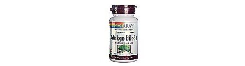 Solaray ginkgo biloba 60 mg 60 cap