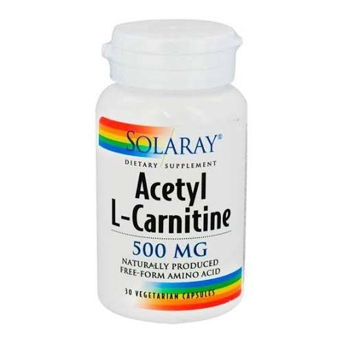 Solaray l-carnitine500 mg 30 cap