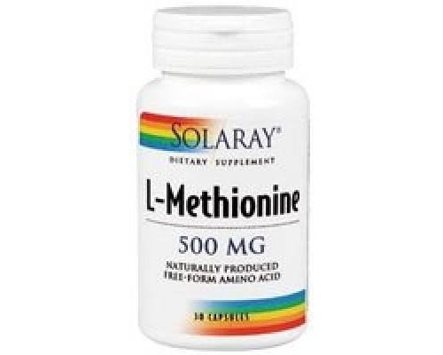 Solaray l-methionina 500mg 30 caps