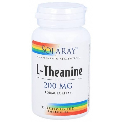 Solaray l-theanine 200 mg 45 caps