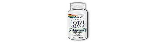 Solaray total cleanse multisustem+ 120 capsulas