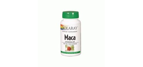 Solaray maca 525 mg 100 capsulas