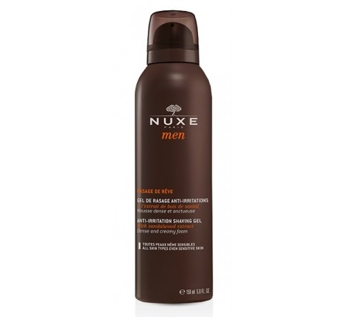 Nuxe men gel espuma de afeitar anti-irritaciones 150ml
