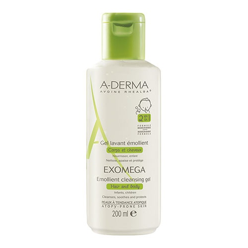 A-derma exomega control gel limpiador emoliente (500 ml)