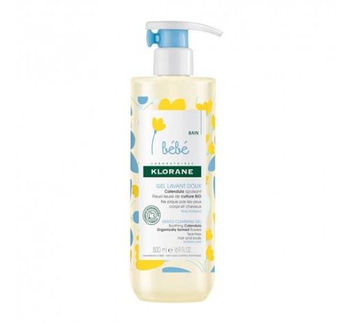 Klorane bebe gel limpiador suave (500 ml)