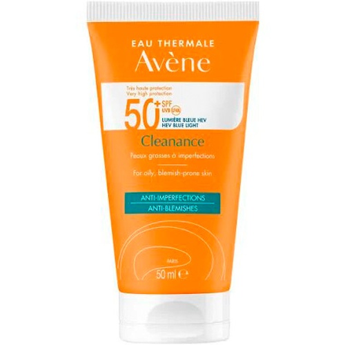 Avene cleanance solar spf 50+ muy alta proteccion (1 envase 50 ml)