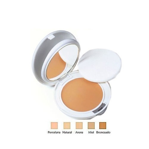 Crema de rostro compacta spf 30 confort - avene couvrance (10 g miel)