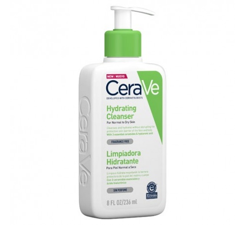Cerave limpiadora hidratante (1 envase 236 ml)