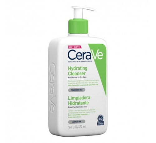 Cerave limpiadora hidratante (1 envase 473 ml)