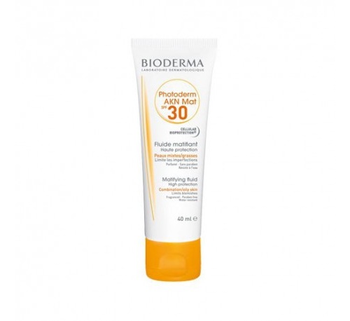 Photoderm akn spf 40 mat fluido - bioderma (40 ml)