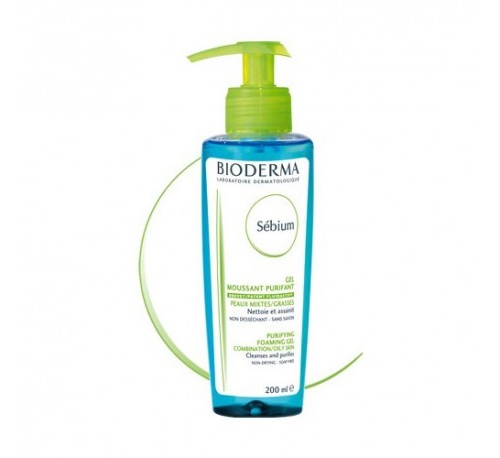 SEBIUM GEL MOUSSANT - BIODERMA (200 ML CON DISPENSADOR)