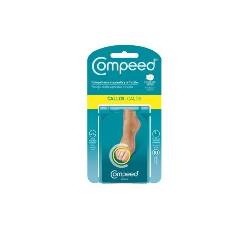 Compeed callos hidrocoloide entre dedos 10 unidades - hidrocoloide