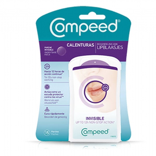 COMPEED CALENTURAS - TOTAL CARE PARCHE HIDROCOLOIDE (15 PARCHES)