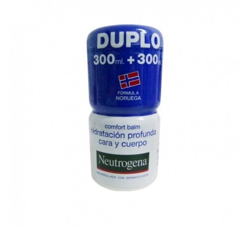 Neutrogena comfort balm hidratacion profunda - cara y cuerpo (300 ml + 300 ml)