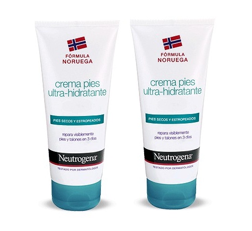 Neutrogena formula noruega pies crema ultrahidratante  2 envases 100 ml