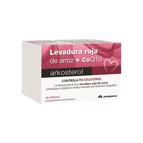 Arkosterol levadura arroz rojo + q10 (60 capsulas)