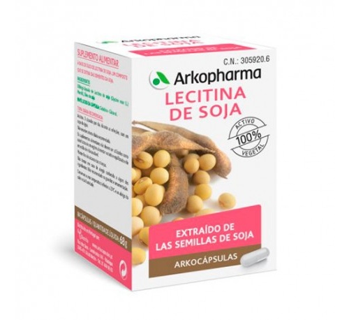 Lecitina de soja arkopharma (400 mg 100 caps)