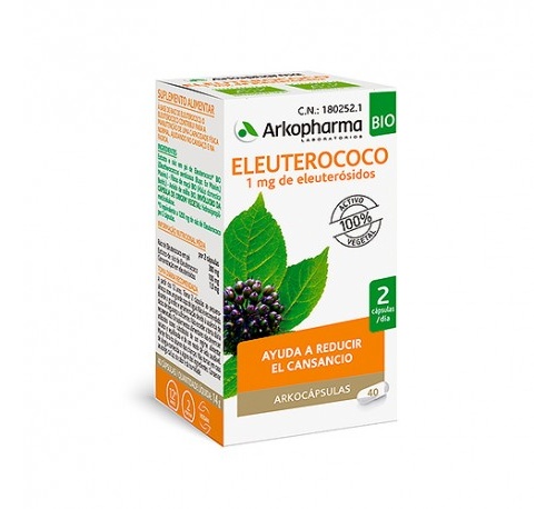 Eleuterococo arkopharma (45 capsulas)