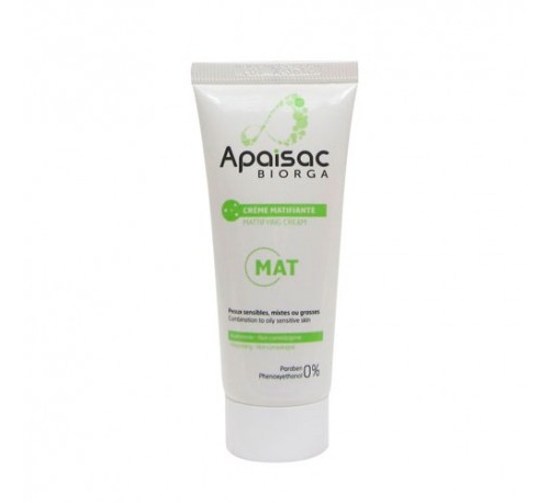 Apaisac biorga emulsion matificante hidratante - bailleul-biorga (40 ml)