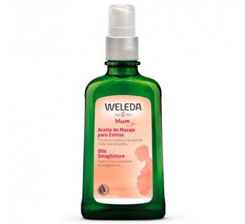 Weleda aceite para masaje antiestrias (100 ml)