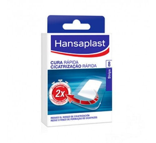 Hansaplast curacion rapida - aposito adhesivo (8 u)