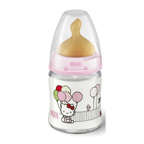 Biberon fc latex - nuk (1m 150 ml hello kitty)