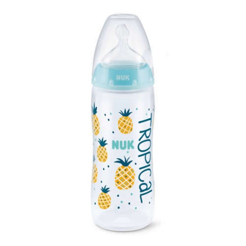 Biberon silicona - nuk first choise+ limited edition fruits (1 unidad 6-18 meses 360 ml)
