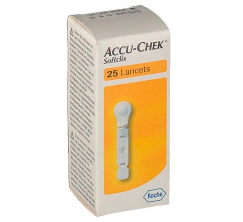 ACCU-CHEK SOFTCLIX LANCETAS (25 LANCETAS)