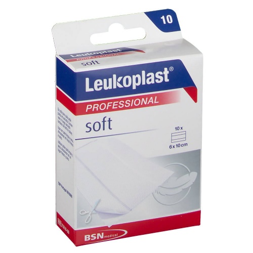LEUKOPLAST SOFT - APOSITO ADHESIVO (TIRA 6X10 CM 10 U)