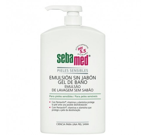SEBAMED EMULSION GEL DE BAÑO SIN JABON 100ML