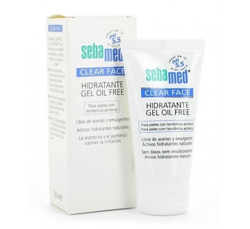 Sebamed clear face gel hidratante oil free (50 ml)