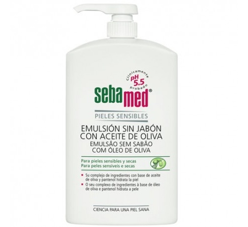 SEBAMED EMULSION SIN JABON CON ACEITE DE OLIVA (1 L)