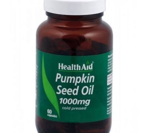 Healt aid aceite de semilla de calabaza 60 perlas