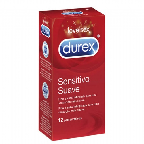 Durex sensitivo suave - preservativos (12 u)