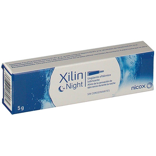 XILIN NIGHT MULTIDOSIS - UNGUENTO OFTALMICO LUBRICANTE (5 G)