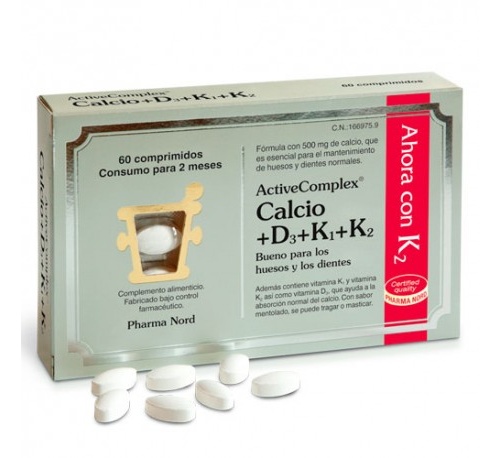 Activecomplex calcio+d3+k (60 comp)