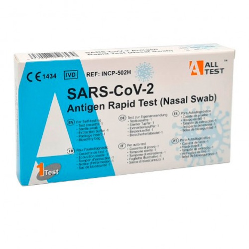 Alltest sars-cov-2 test nasal rapido de antigenos 1u