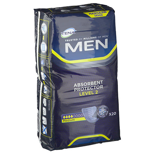 Absorb inc orina ligera - tena men (level-2  20 u)