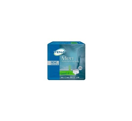 Tena men protective underwear - calzoncillo absorb inc orina (talla l 10 u)