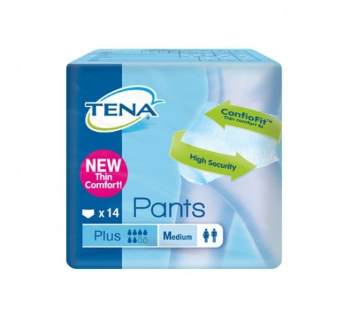 ABSORB INC ORINA NOC ANAT - TENA PANTS PLUS (T- MED 14 U)