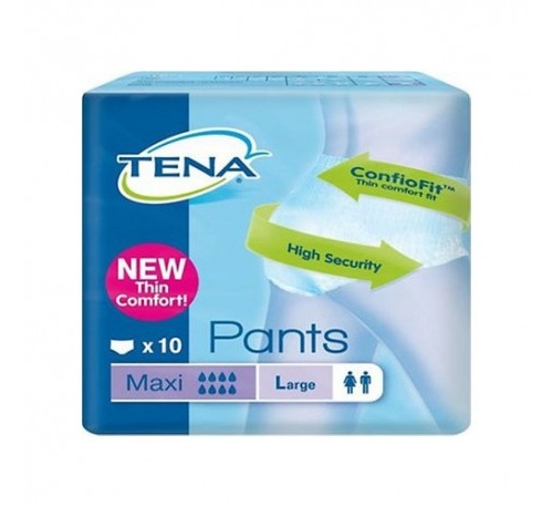 ABSORB INC ORINA - TENA PANTS MAXI (T- GDE 10 U)