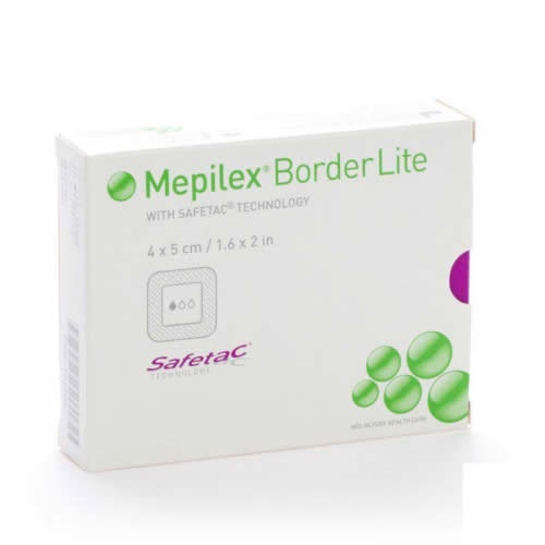 Mepilex border lite - aposito esteril (4 x 5 cm 1 u)