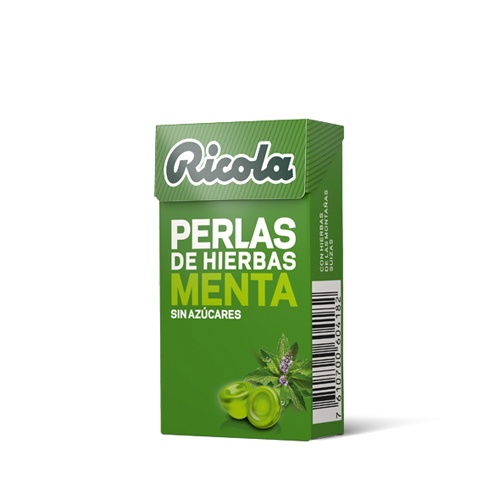 RICOLA PERLAS MENTA SIN AZUCAR